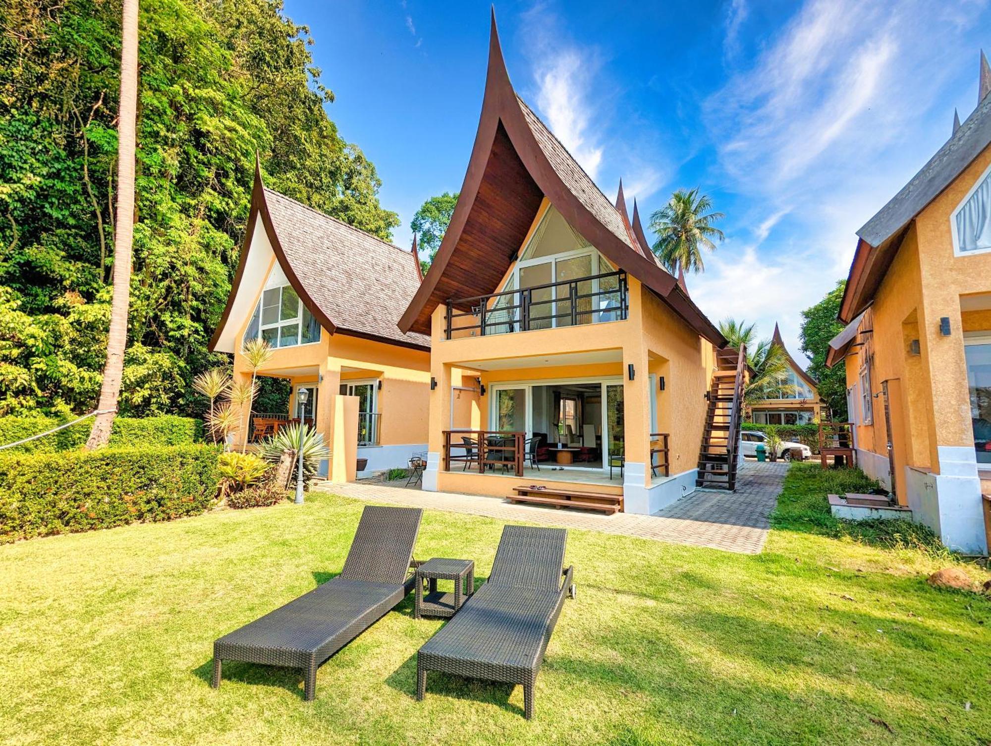 Half Moon Beach Villa - By Kohchangvillas 象岛 外观 照片